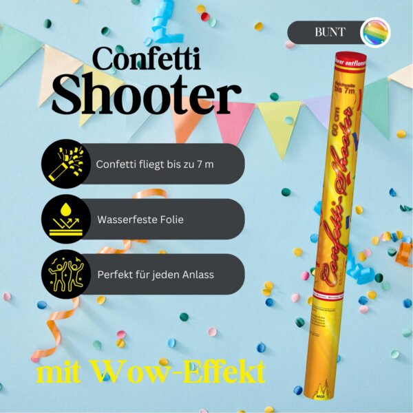 NICO Confetti Shooter 60 cm – Bild 3