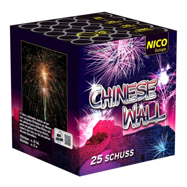 NICO Chinese Wall, 25 Schuss