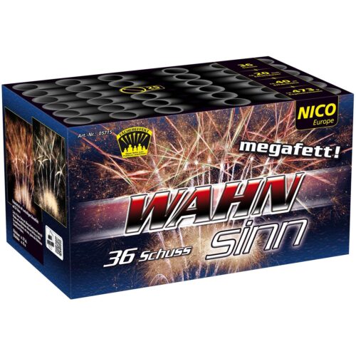 NICO - WAHNsinn, 36 Schuss