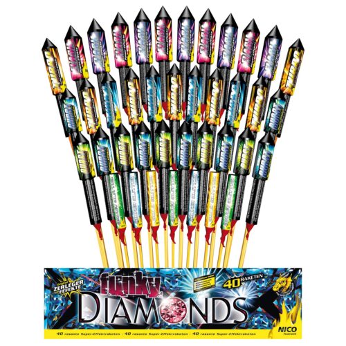 NICO - Funky Diamonds, 40er-Rak.-Btl.