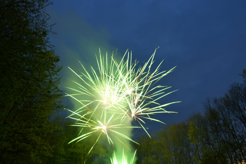 Feuerwerk Geburtstag