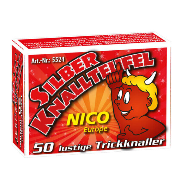 NICO Silber Knallteufel, 50er-Schtl.