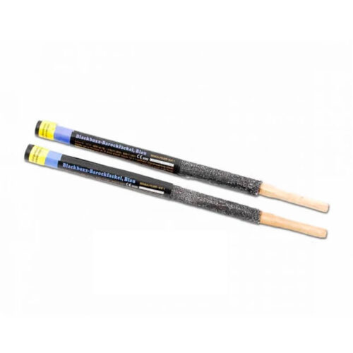 BB Barockfackel, blau (2er Pack)