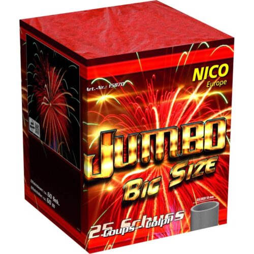 NICO Jumbo Big Size, 25 Schuss