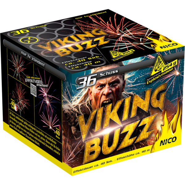 NICO - Viking Buzz, 36 Schuss