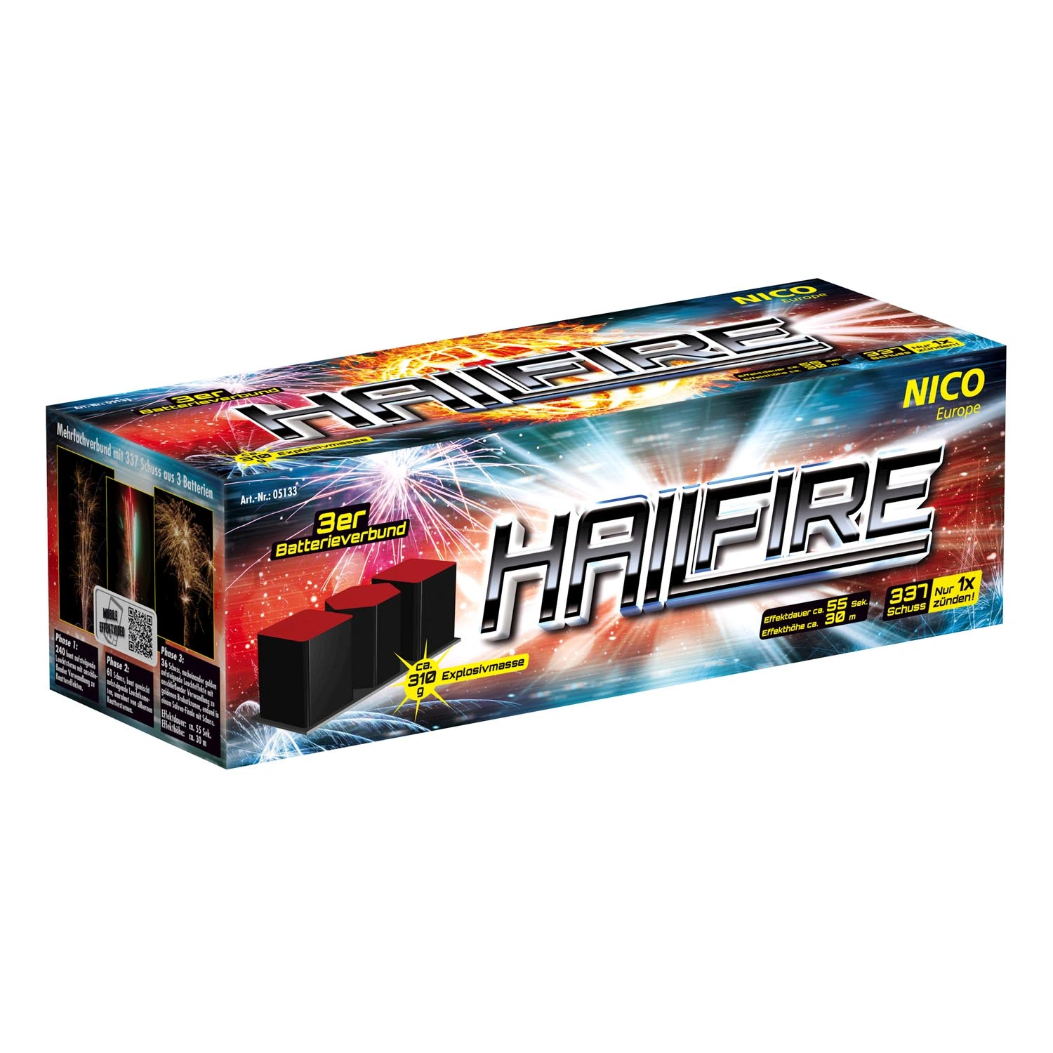 Hailfire, 337 Schuss