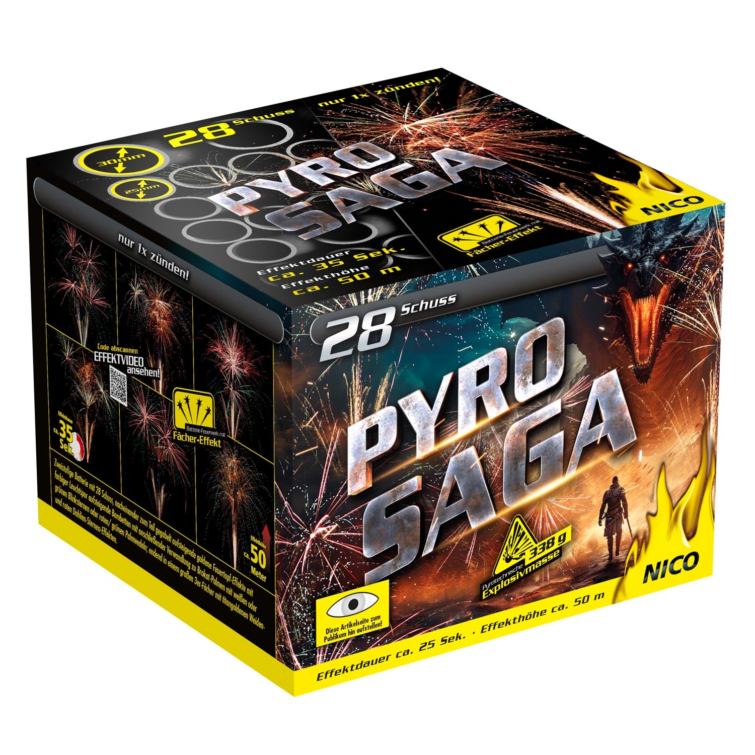 Pyro Saga, 28 Schuss