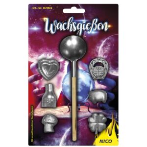 Wachsgießen, 6 Flachfiguren