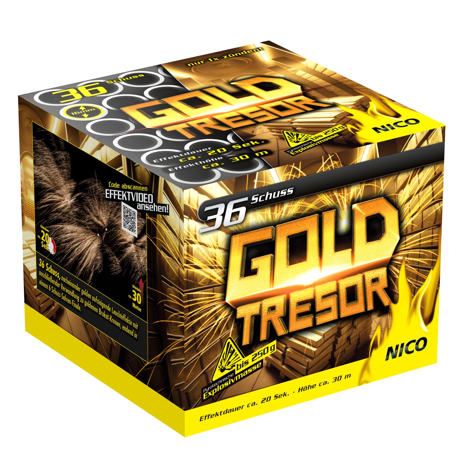 Goldtresor, 36 Schuss