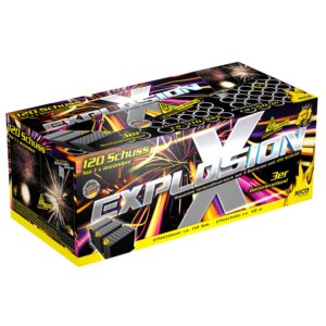 Explosion X, 120 Schuss